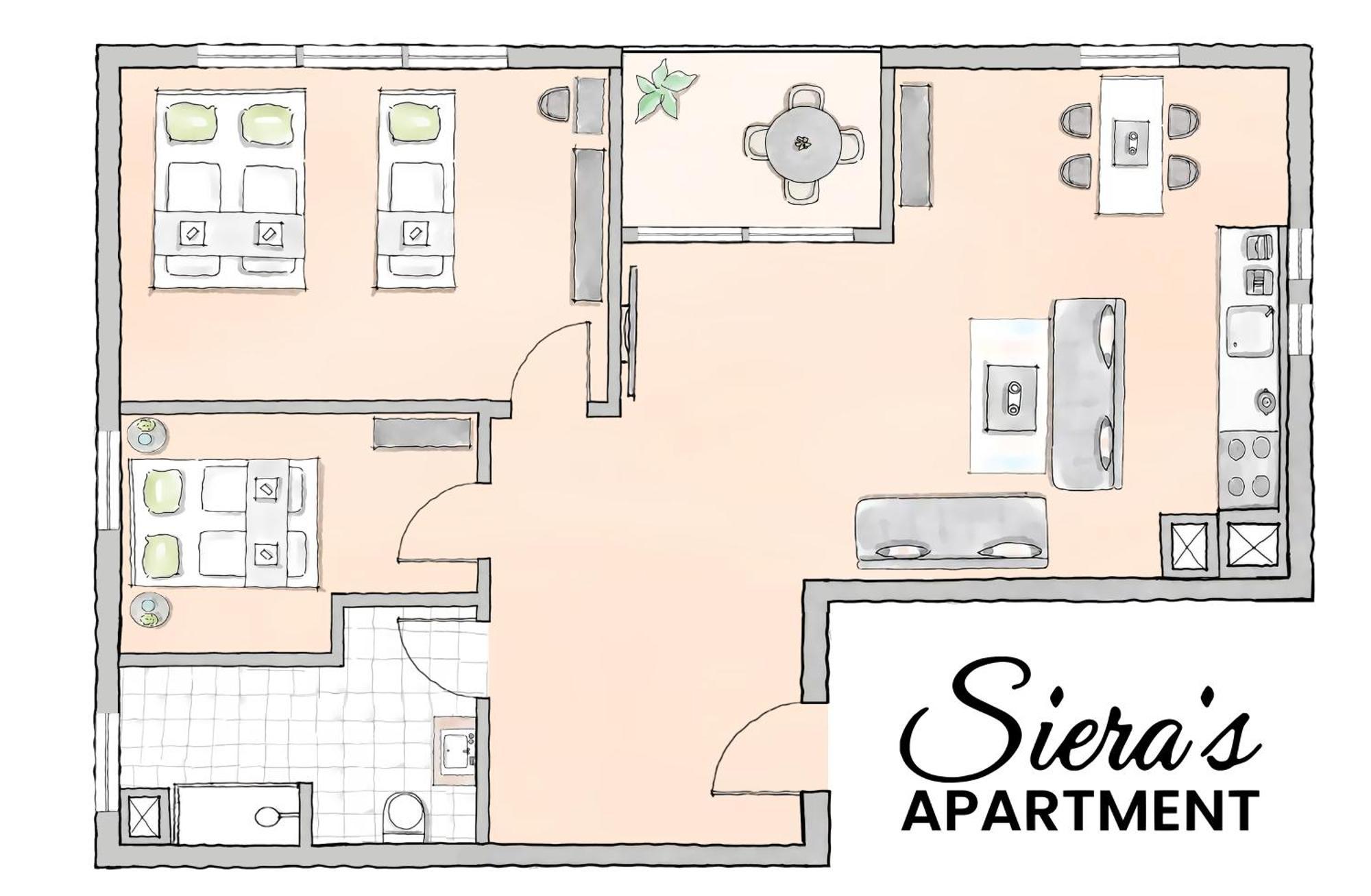 Siera'S Apartment Приштина Экстерьер фото